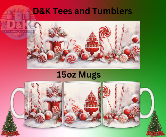 "Winter Wonderland: 15oz 3D Christmas Mug"