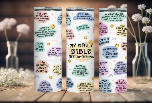 20oz "Bible Affirmation Tumbler"