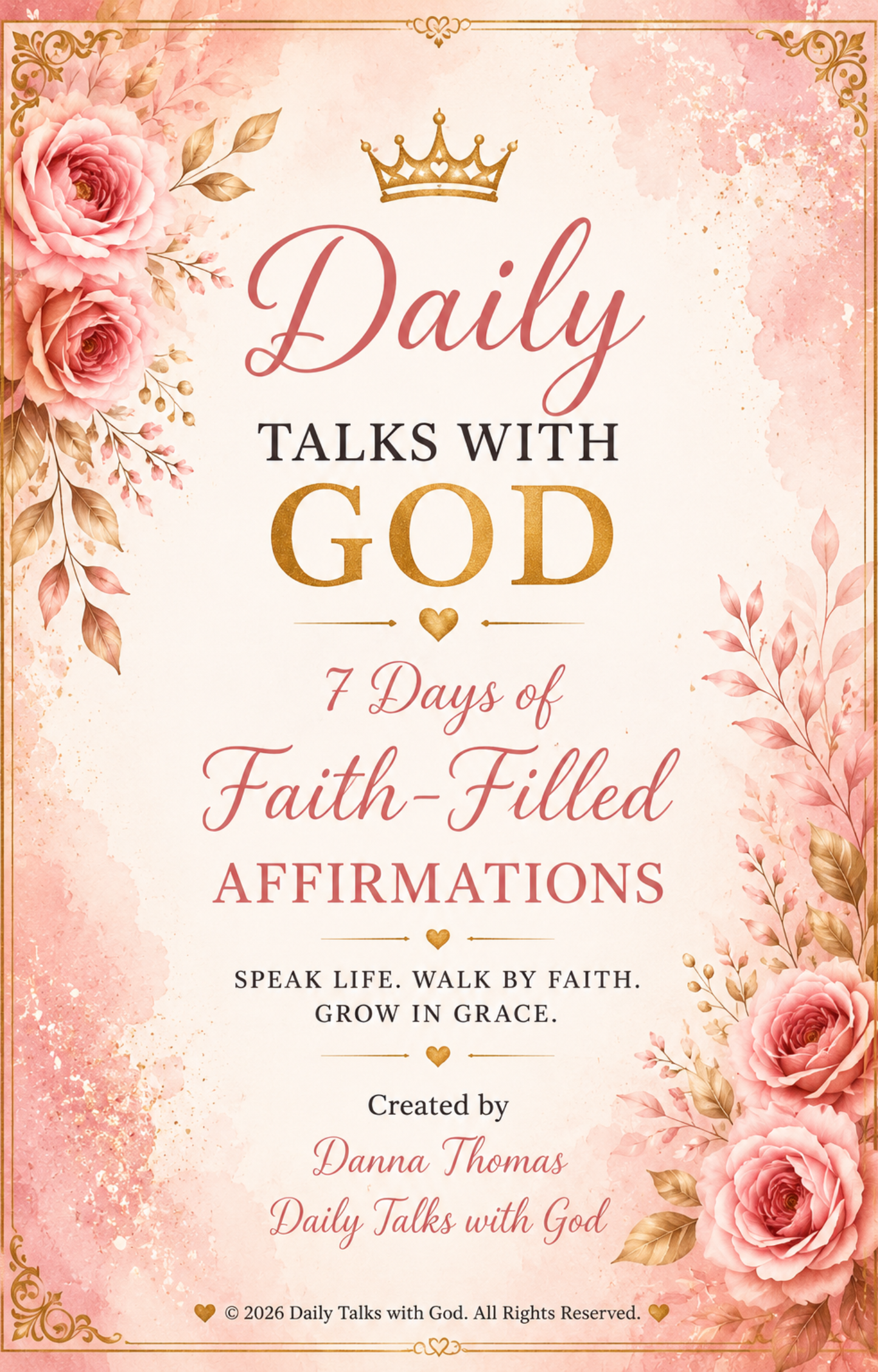 Speak Life: A 7-Day Affirmation & Reflection Journal