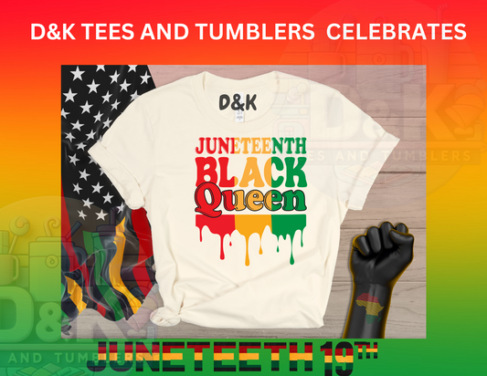 Juneteenth  Custom T-Shirt